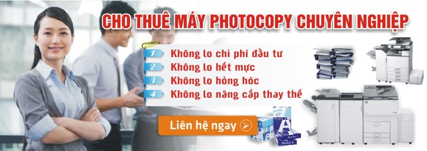 Cho thuê máy photocopy Hải Minh chất lượng, giá rẻ
