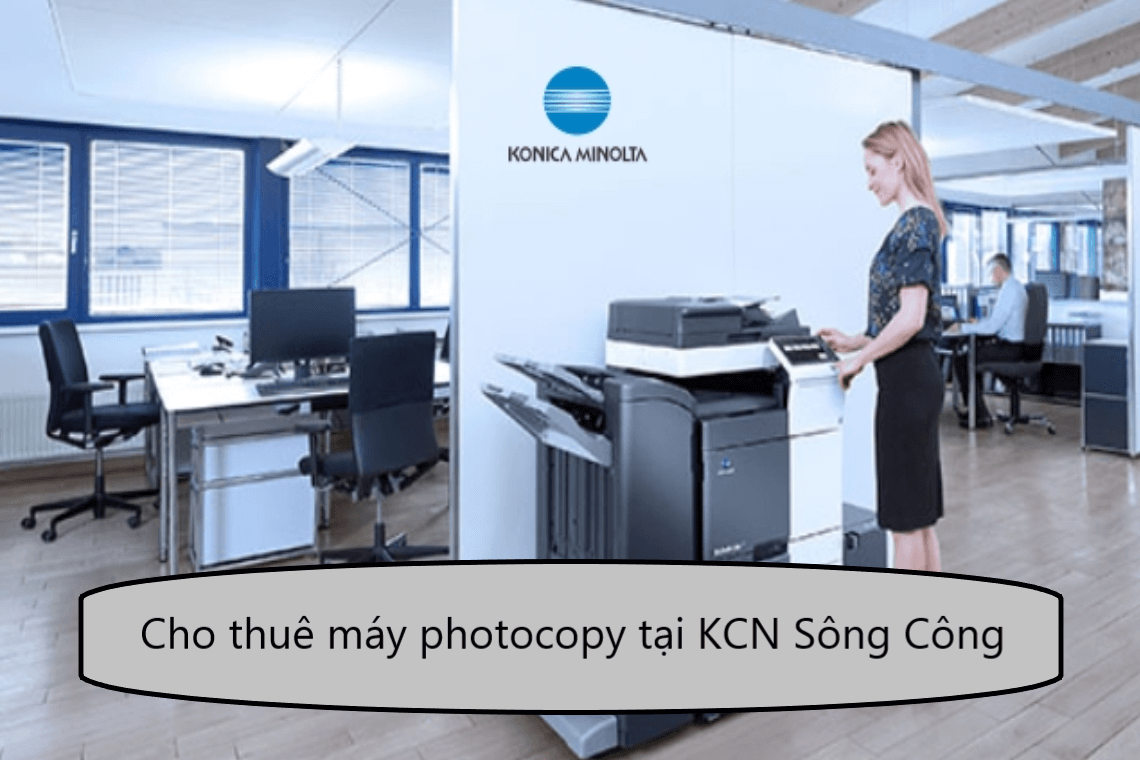 Cho thuê máy Photocopy tại KCN Sông Công